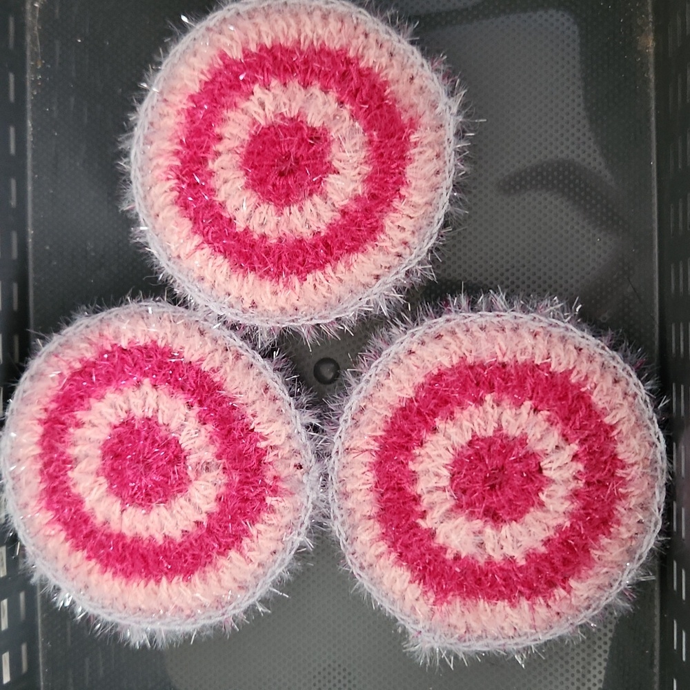 Colorful Circular Knit Scrubbers